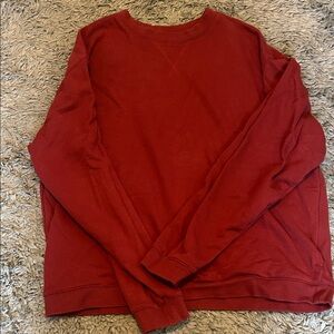 DSG Men's Rich Red Crewneck Sweater